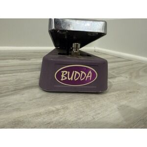 Budda Bud-Wah Wah Pedal Analog Effects for Electric Guitar Purple Model BUD-WAH